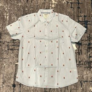 Goodthreads Men’s Short Sleeve Summer Shirt -XL